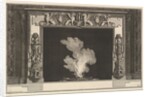 Chimneypiece: Affronted griffons on the lintel and candelabra on the jamb by Giovanni Battista Piranesi