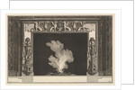 Chimneypiece: Affronted griffons on the lintel and candelabra on the jamb by Giovanni Battista Piranesi