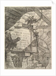Title Page, from Carceri d'invenzione, ca. 1749-50 by Giovanni Battista Piranesi