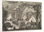 The Sawhorse, from Carceri d'invenzione, ca. 1749-50 by Giovanni Battista Piranesi