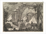 The Sawhorse, from Carceri d'invenzione, ca. 1749-50 by Giovanni Battista Piranesi