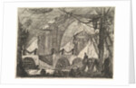 The Sawhorse, from Carceri d'invenzione, ca. 1749-50 by Giovanni Battista Piranesi
