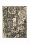 The Round Tower, from 'Carceri d'invenzione', ca. 1749-50 by Giovanni Battista Piranesi