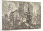 Parte di ampio magnifico Porto all'uso degli antichi Romani, ove si scuopre l'inter…, ca. 1749-50 by Giovanni Battista Piranesi