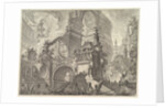 Parte di ampio magnifico Porto all'uso degli antichi Romani, ove si scuopre l'inter…, ca. 1749-50 by Giovanni Battista Piranesi