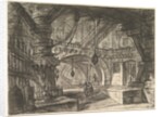 The Pier with Chains, from Carceri d'invenzione, ca. 1749-50 by Giovanni Battista Piranesi