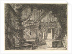 The Pier with Chains, from Carceri d'invenzione, ca. 1749-50 by Giovanni Battista Piranesi