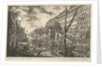 View of the Port of Ripa Grande, from Vedute di Roma, ca. 1753 by Giovanni Battista Piranesi
