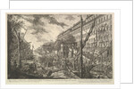View of the Port of Ripa Grande, from Vedute di Roma, ca. 1753 by Giovanni Battista Piranesi