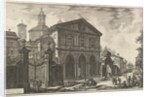 View of the Basilica of San Sebastiano fuori delle mura [St. Sebastian ouside the Wall…, ca. 1750 by Giovanni Battista Piranesi