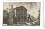 View of the Basilica of San Sebastiano fuori delle mura [St. Sebastian ouside the Wall…, ca. 1750 by Giovanni Battista Piranesi