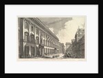 View of the Palazzo Odeschali, from Vedute di Roma, ca. 1753 by Giovanni Battista Piranesi