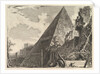 The Pyramid of Gaius Cestius, from Vedute di Roma, ca. 1756 by Giovanni Battista Piranesi