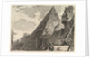 The Pyramid of Gaius Cestius, from Vedute di Roma, ca. 1756 by Giovanni Battista Piranesi