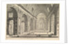 Interior view of St. Peter's Basilica in the Vatican, from Vedute di Roma, ca. 1748 by Giovanni Battista Piranesi