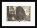 Veduta degli avanzi del Foro di Nerva, l'arcade et la muraill by Giovanni Battista Piranesi