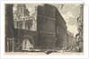 Veduta degli avanzi del Foro di Nerva, l'arcade et la muraill by Giovanni Battista Piranesi