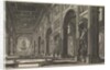 S. Giovanni in Laterano. Interior, ca. 1768 by Giovanni Battista Piranesi