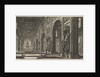 S. Giovanni in Laterano. Interior, ca. 1768 by Giovanni Battista Piranesi
