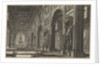 S. Giovanni in Laterano. Interior, ca. 1768 by Giovanni Battista Piranesi