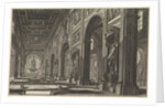 S. Giovanni in Laterano. Interior, ca. 1768 by Giovanni Battista Piranesi