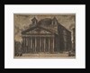 The Pantheon exterior, 1720-78 by Giovanni Battista Piranesi