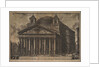 The Pantheon exterior, 1720-78 by Giovanni Battista Piranesi