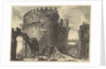 The tomb of Caecilia Metella, from Vedute di Roma, ca. 1762 by Giovanni Battista Piranesi