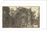 The so-called Grotto of Egeri by Giovanni Battista Piranesi
