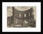 Avanzi del Tempio detto di Apollo nella Villa Adriana vicino a Tivol by Giovanni Battista Piranesi