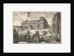 View of the Piazza di monte Cavallo, from Vedute di Roma, ca. 1773 by Giovanni Battista Piranesi