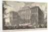 View of the palace of the illustrious Barberini family on the Quirinal Hill, desi…, ca. 1750-1759 by Giovanni Battista Piranesi