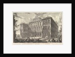 View of the palace of the illustrious Barberini family on the Quirinal Hill, desi…, ca. 1750-1759 by Giovanni Battista Piranesi