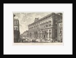 View of the Palazzo della Consulta on the Quirinal housing the Papal Secreteriat, f…, ca. 1760-78 by Giovanni Battista Piranesi