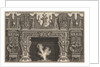Bird in shell at the center of the lintel, with a frieze of trophies, surmounted by an…, 1769 by Giovanni Battista Piranesi