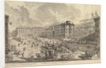 The Piazza di Spagna, ca. 1750 by Giovanni Battista Piranesi