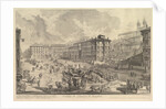 The Piazza di Spagna, ca. 1750 by Giovanni Battista Piranesi