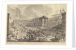 The Piazza di Spagna, ca. 1750 by Giovanni Battista Piranesi