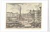 The Piazza della Rotonda, with the Pantheon and Obelis by Giovanni Battista Piranesi