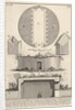 Plan of a tomb on the Appian Way in Vigna Buonamic by Giovanni Battista Piranesi
