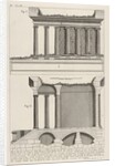 Profile of the Temple of Fortuna Virilis, and se…, 1756 by Giovanni Battista Piranesi
