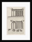 Profile of the Temple of Fortuna Virilis, and se…, 1756 by Giovanni Battista Piranesi