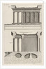 Profile of the Temple of Fortuna Virilis, and se…, 1756 by Giovanni Battista Piranesi