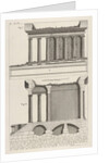 Profile of the Temple of Fortuna Virilis, and se…, 1756 by Giovanni Battista Piranesi