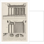 Profile of the Temple of Fortuna Virilis, and se…, 1756 by Giovanni Battista Piranesi