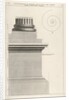 Section of column base from the Temple of Fortuna Virilis, f…, 1756 by Giovanni Battista Piranesi