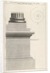 Section of column base from the Temple of Fortuna Virilis, f…, 1756 by Giovanni Battista Piranesi