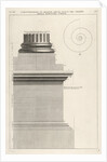 Section of column base from the Temple of Fortuna Virilis, f…, 1756 by Giovanni Battista Piranesi