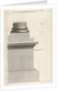 Section of column base from the Temple of Fortuna Virilis, f…, 1756 by Giovanni Battista Piranesi
