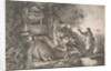 Raising of Lazarus, 1645-1650 by Giovanni Benedetto Castiglione